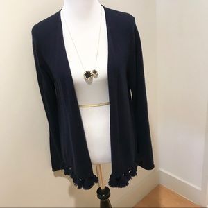 Calypso Cashmere Tassel Cardigan